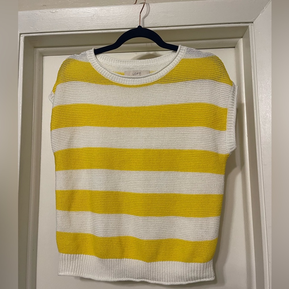 Loft sleeveless sweater